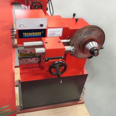 qualité  1.1KW Industrial Dia 400mm Automotive Brake Disk Lathe 0.16mm/R Feeding Capatcity usine